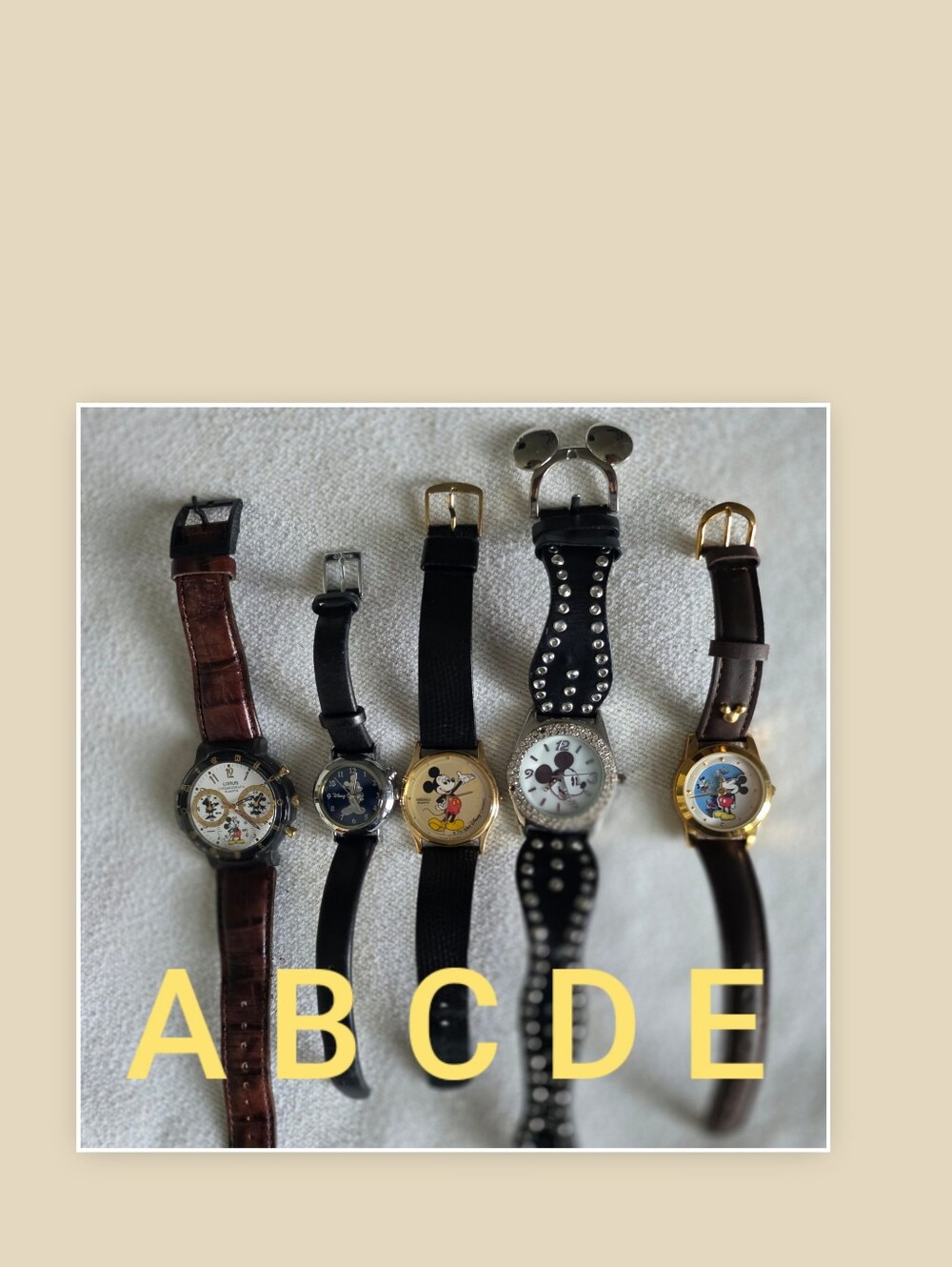 Mickey Mouse Collector Watches